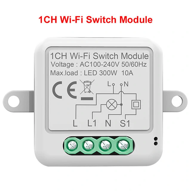 Tuya WiFi Smart Switch Module Electrical Switching 1/2/3/4Gang Lighting Switch Module Mobile APP Control — view 11