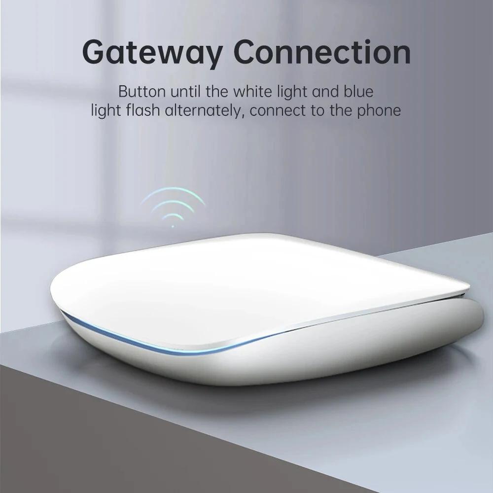 Tuya Zigbee3.0 bluetooth Wireless Gateway Hub Smart Home Linkage Bridge APP Wireless Remote Voice Control Via Alexa Google Home — view 5