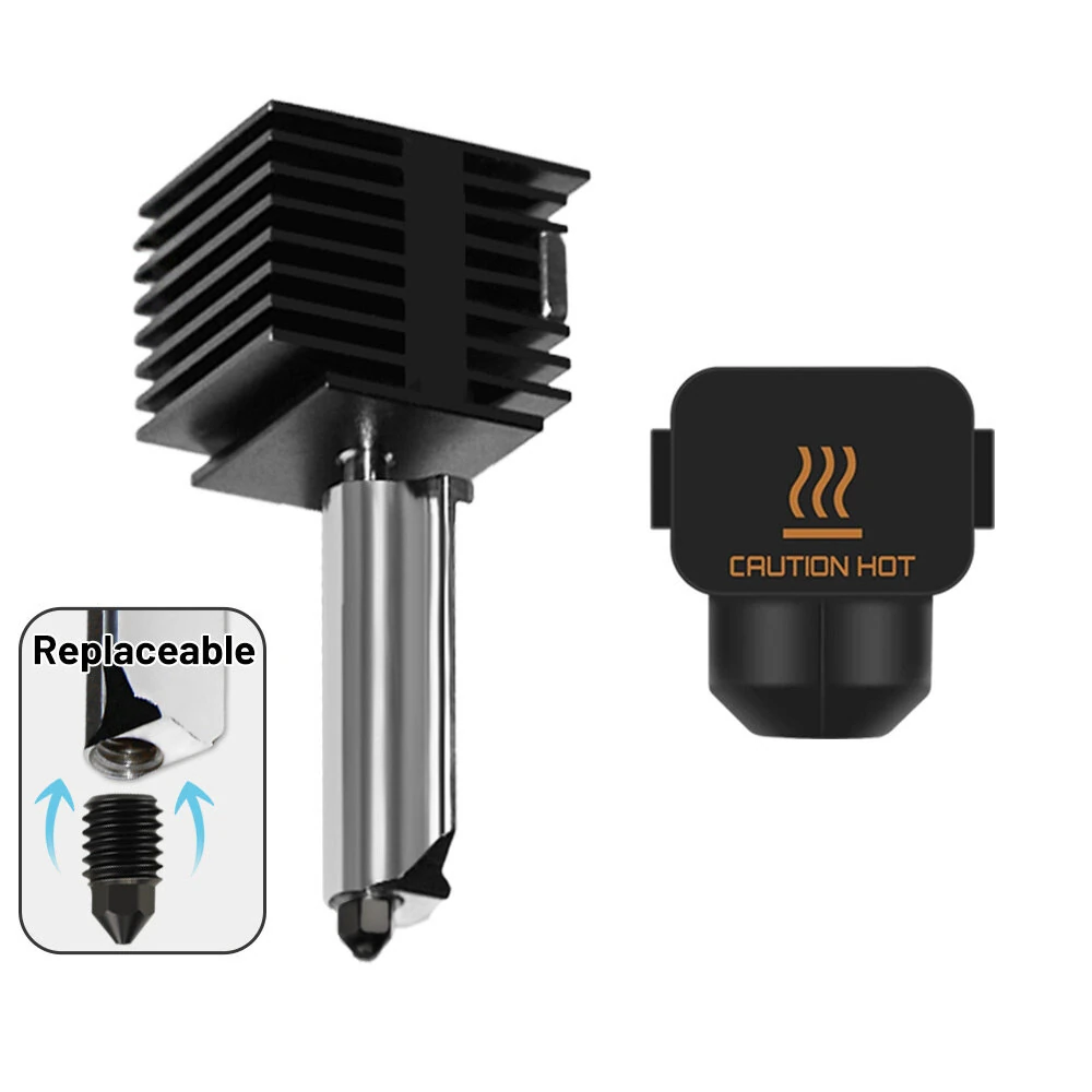 Two Trees A1/A1 Mini Extrusion Head Kit Muti Nozzle High-Speed Printing Precision Metal Alloy for Bambu Lab A1 Series Quick Nozzle Replacement — view 7