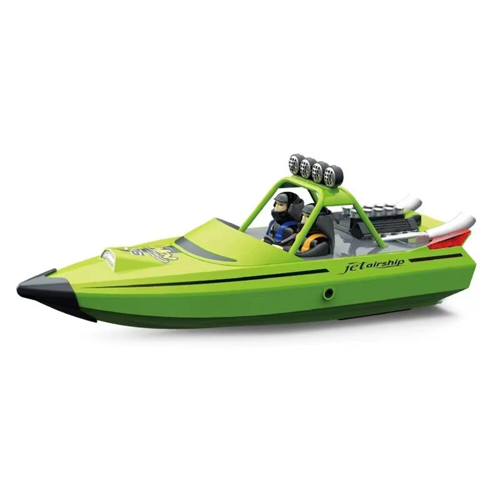 TY XIN 725 2.4G 30km/h RC Boat Jet Speedboat Capsized Reset Waterproof LED Light Remote Control Ship High Speed Vehicles Models — view 3