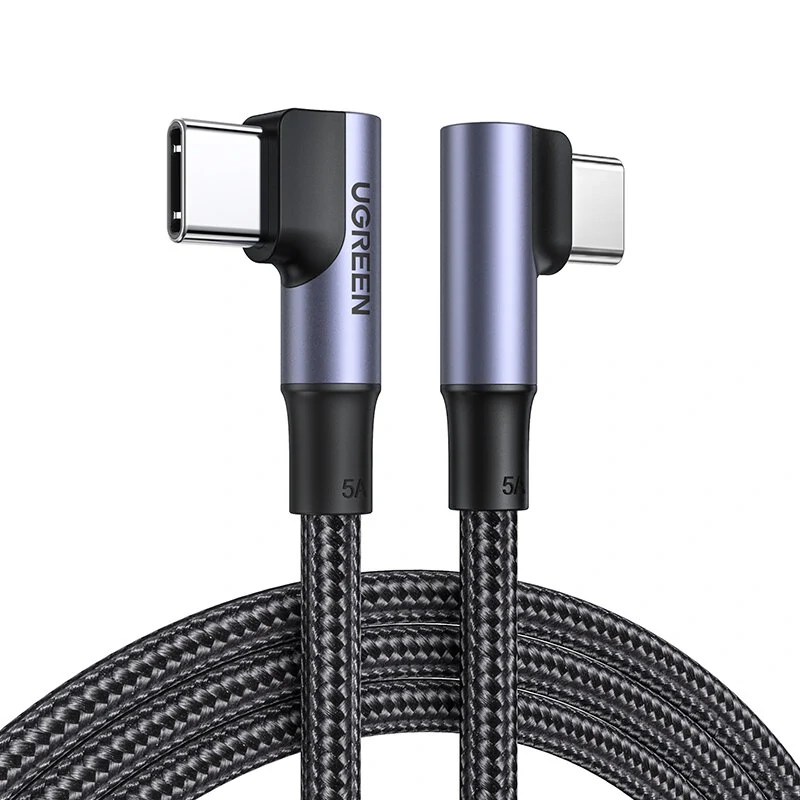 Ugreen US335 5A 100W Type-C to Type-C Cable QC4.0 FCP Fast Charging Data Transmission Tinned Copper Core Line 1M/2M Long for Huawei Mate50 for Samsung Galaxy S23 for Redmi K60 for Oppo Reno9 — UGREEN
