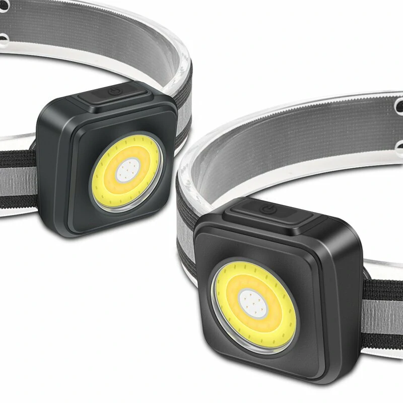 Ultralight COB Mini LED Headlamp USB Rechargeable Portable Strong Outdoor Lighting Headlamp Head Light For Fishing Camping Cycling — view 2