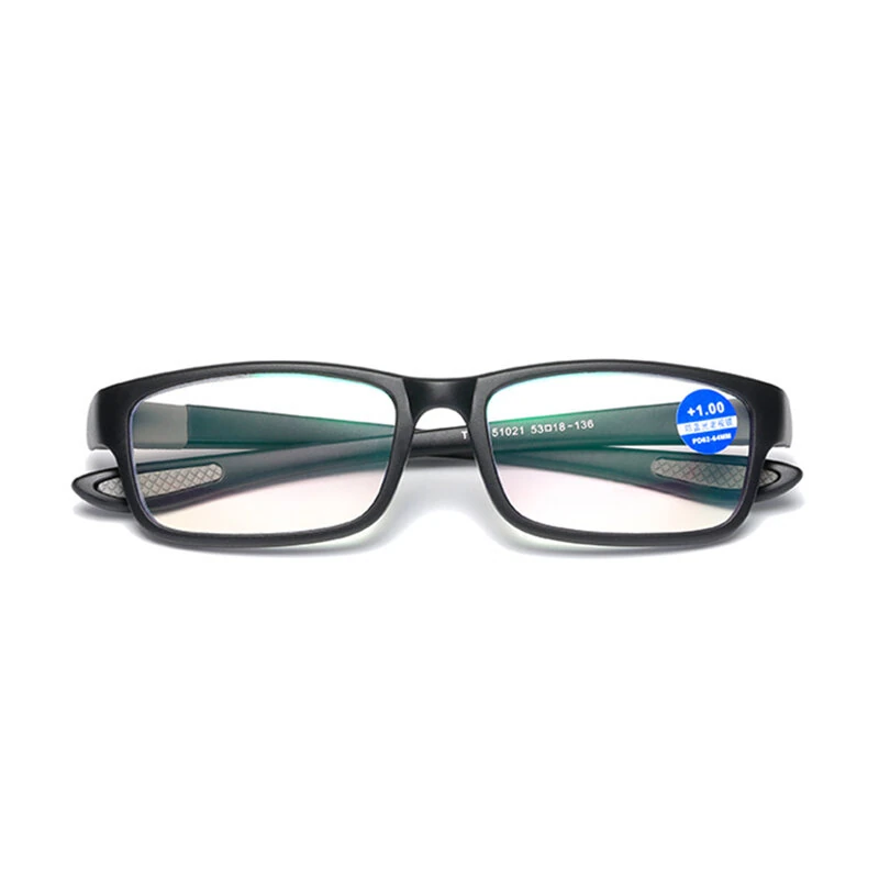 Ultralight Sports Reading Glasses Anti-blue Light Eyewear Glasses TR90 Frame Presbyopia Eyeglasses for Men Women — view 2