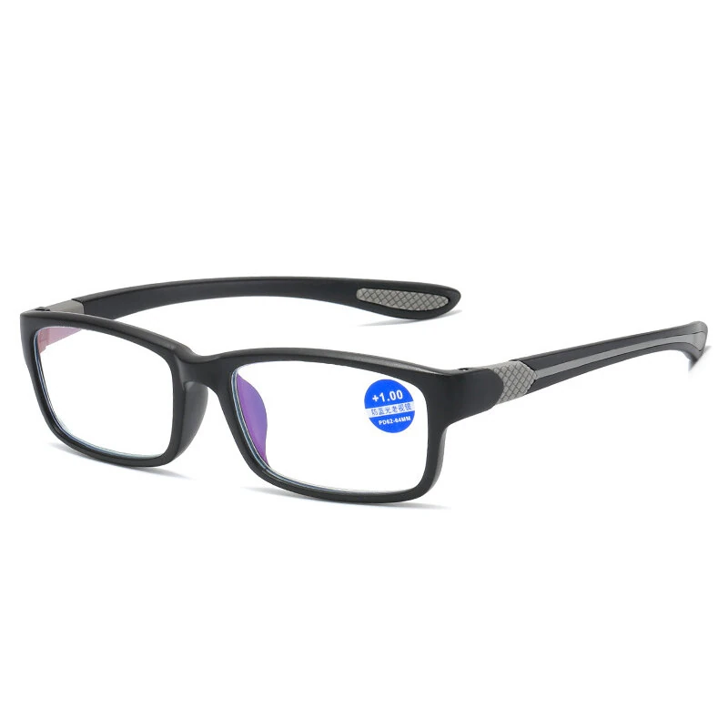 Ultralight Sports Reading Glasses Anti-blue Light Eyewear Glasses TR90 Frame Presbyopia Eyeglasses for Men Women — view 8