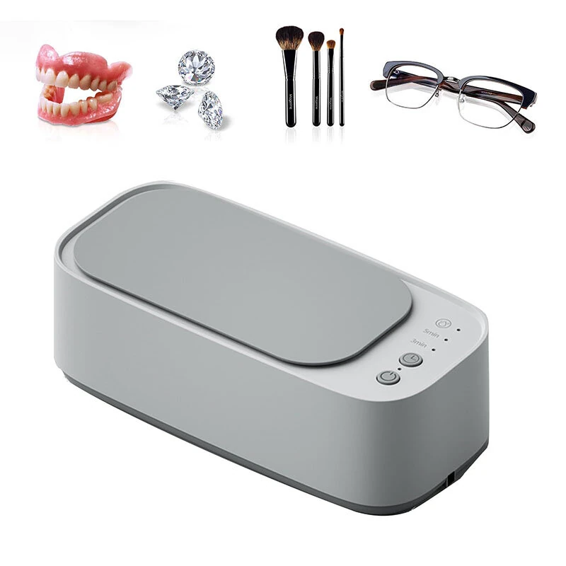 Ultrasonic Cleaning Machine Glasses Cleaning Machine Portable Household Jewelry Glasses Cosmetic Lens Cleaner Teeth Set Cleaner — view 2