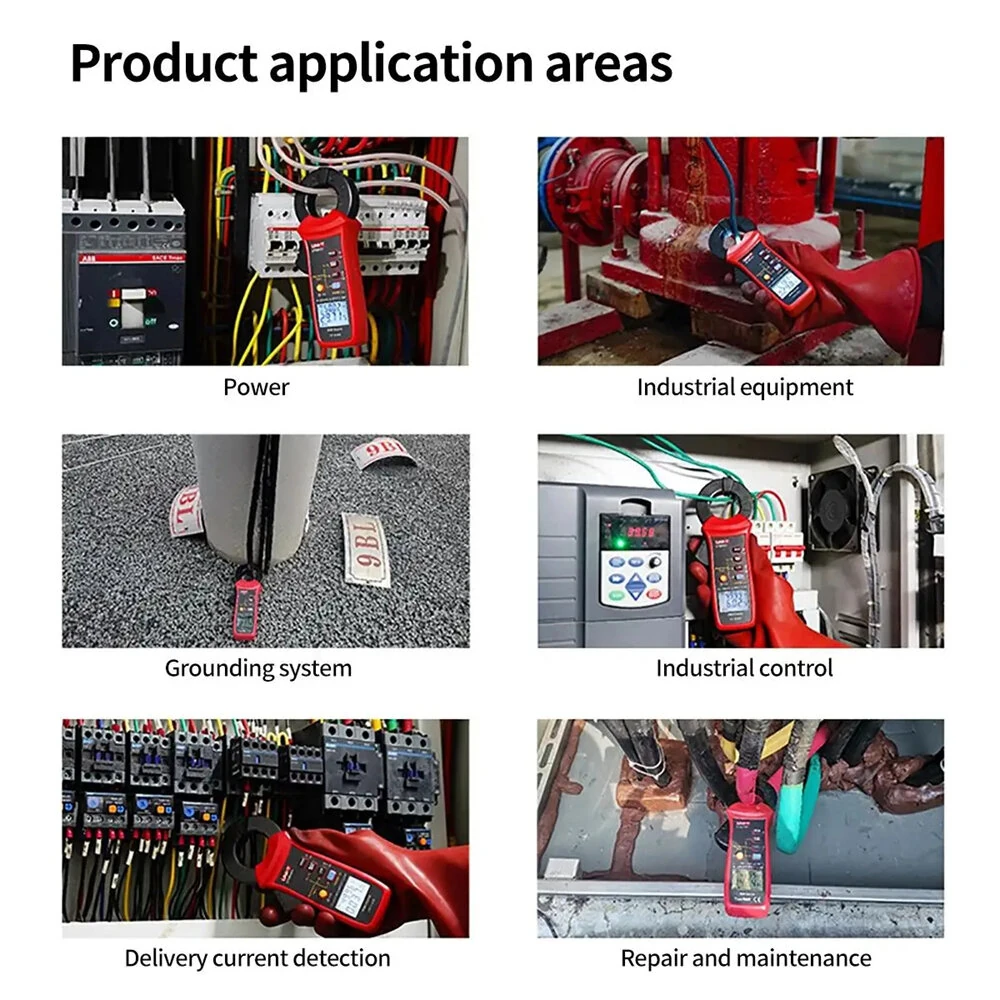 UNI-T UT251C+ Leakage Current Clamp Meter True RMS Bluetooth AC Current Tester 3000 Counts Harmonic Measurement Portable Auto Off — view 7