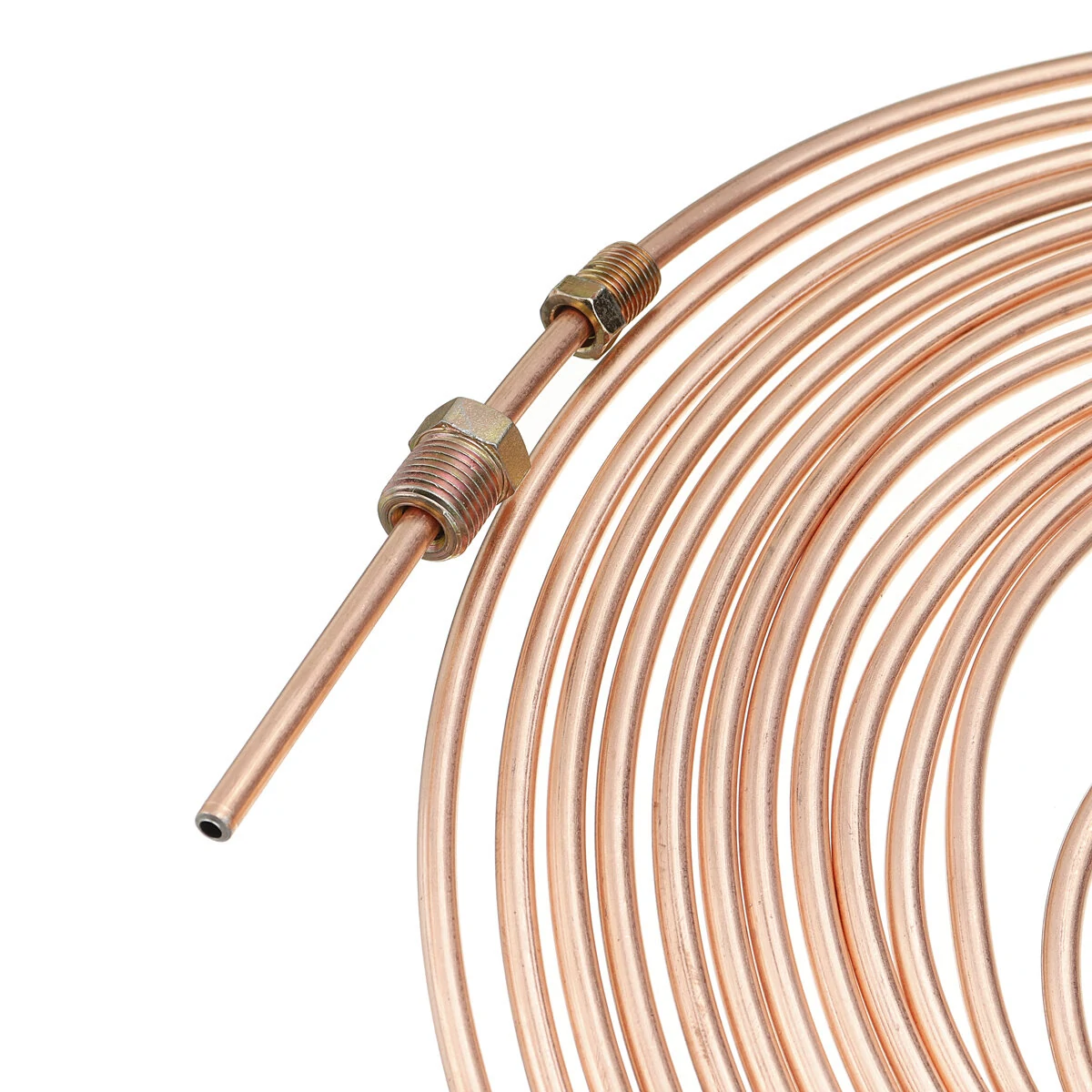 Universal 25Ft Copper Nickel Brake Line Tubing Kit 3/16 — view 7