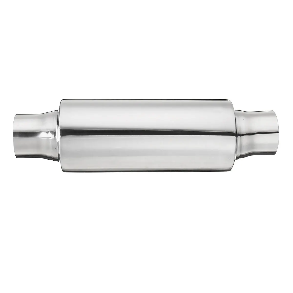 Universal Exhaust Muffler Resonator Stainless Steel — view 3