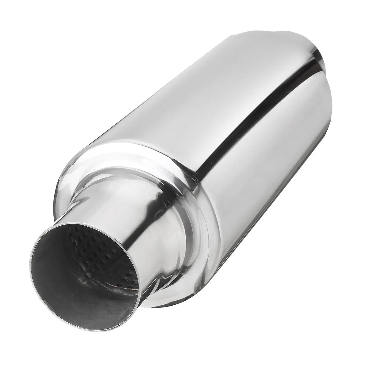 Universal Exhaust Muffler Resonator Stainless Steel — view 5