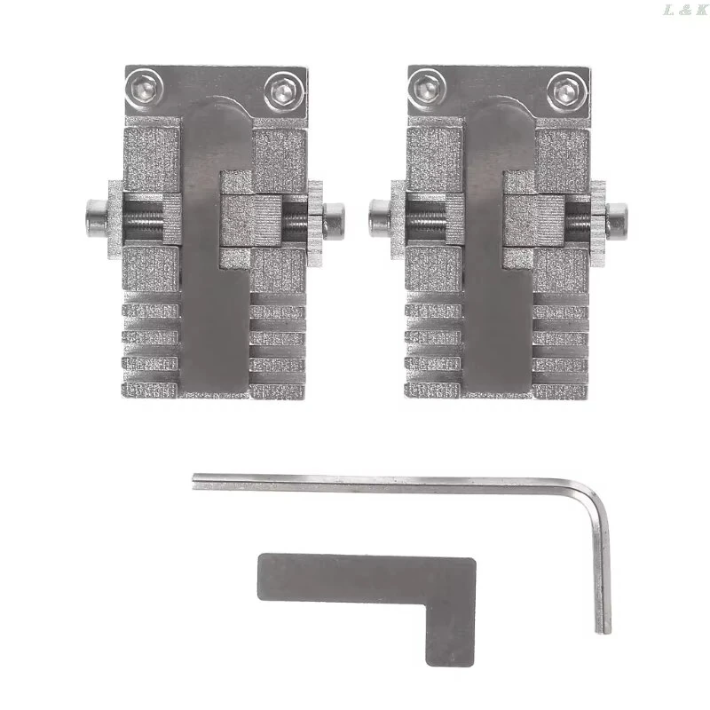 Universal Key Clamping Fixture Duplicating Cutting Machine Stainless Steel Precision Cutting for Car and Door Key Copy Tool — view 3