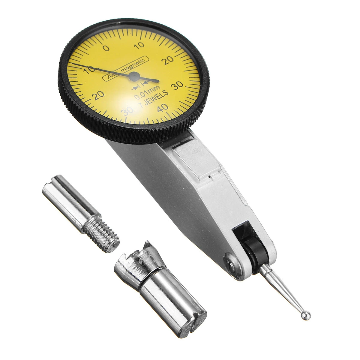 Universal Magnetic Base Holder Stand + Dial Test Indicator Gauge Scale Precision — view 9