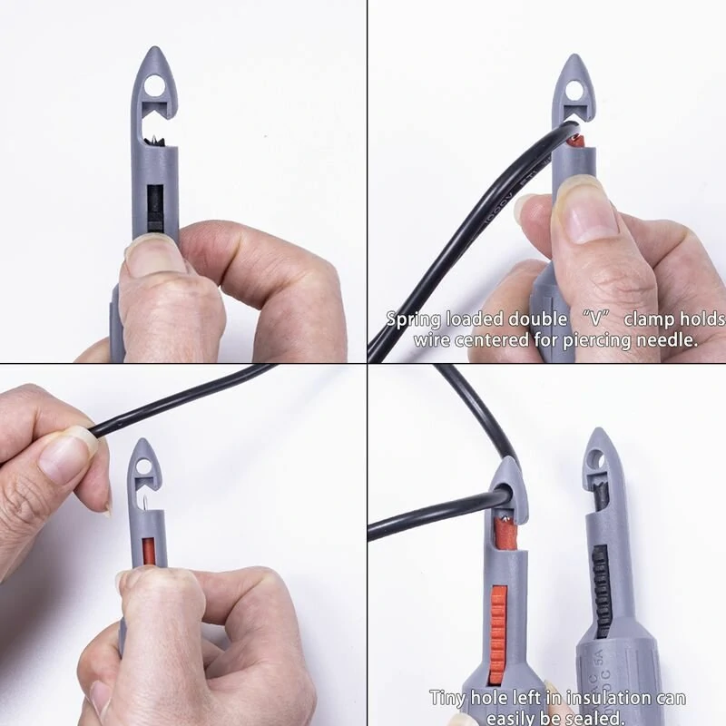 Universal Multimeter Piercing Needle Non-Destructive Wire Probe for Electrical and Auto Repair High Accuracy Easy to Use Available in 2mm and 4mm Sizes — view 5