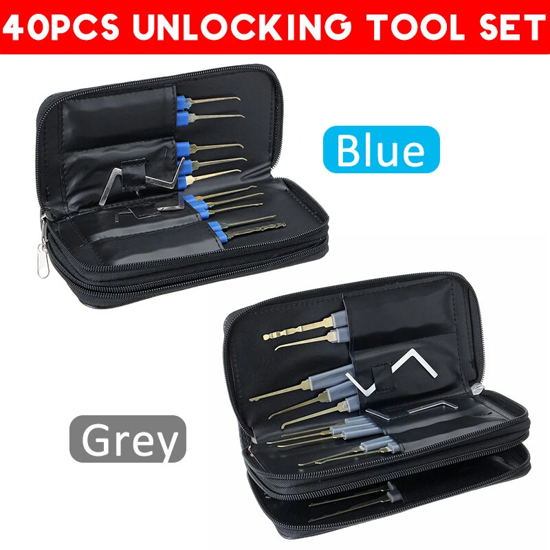 Unlocking Lock Picks Set Key Extractor Tool Locksmith Practice Padlock Skill Transparent — view 11