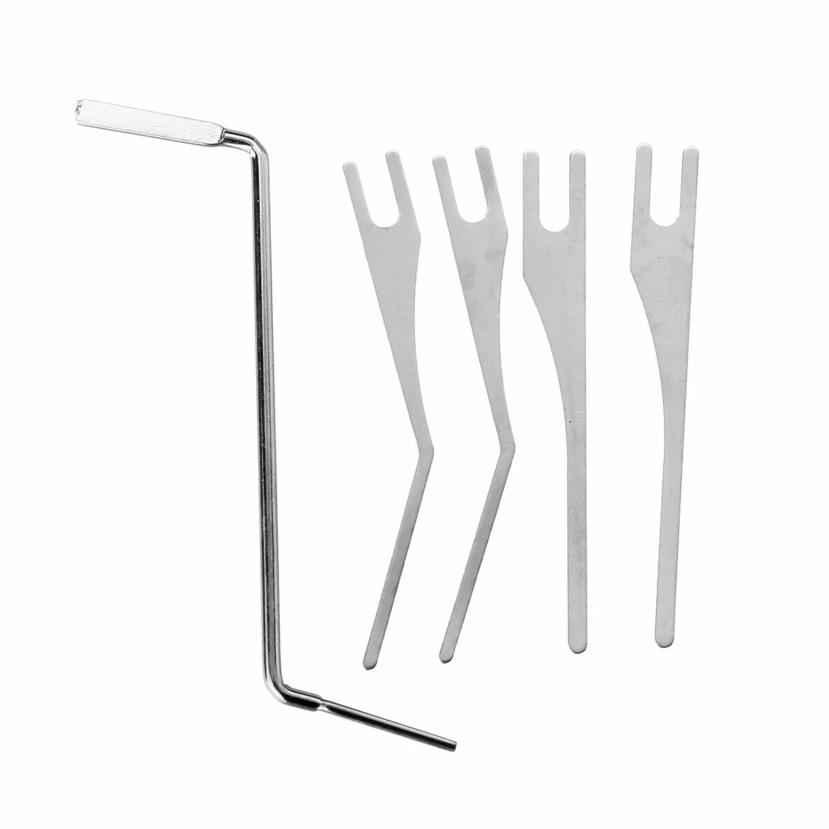 Unlocking Lock Picks Set Key Extractor Tool Locksmith Practice Padlock Skill Transparent — view 8