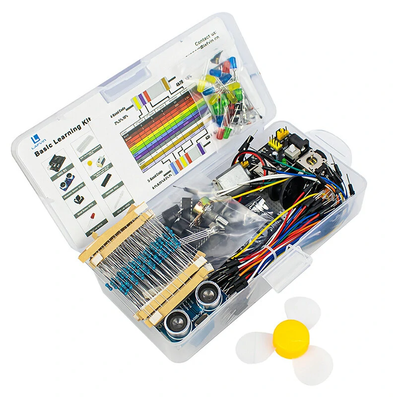 UNOR3 Development Board 830-hole Breadboard Improved Learning Starter Kit or DIY Robot Programming — view 3