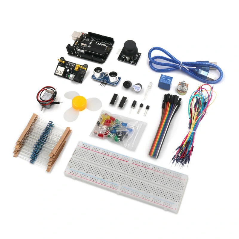 UNOR3 Development Board 830-hole Breadboard Improved Learning Starter Kit or DIY Robot Programming — view 4