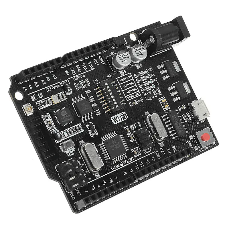 UNO+WiFi R3 ATmega328P+ESP8266 Module 32Mb Memory USB-TTL CH340G — view 5