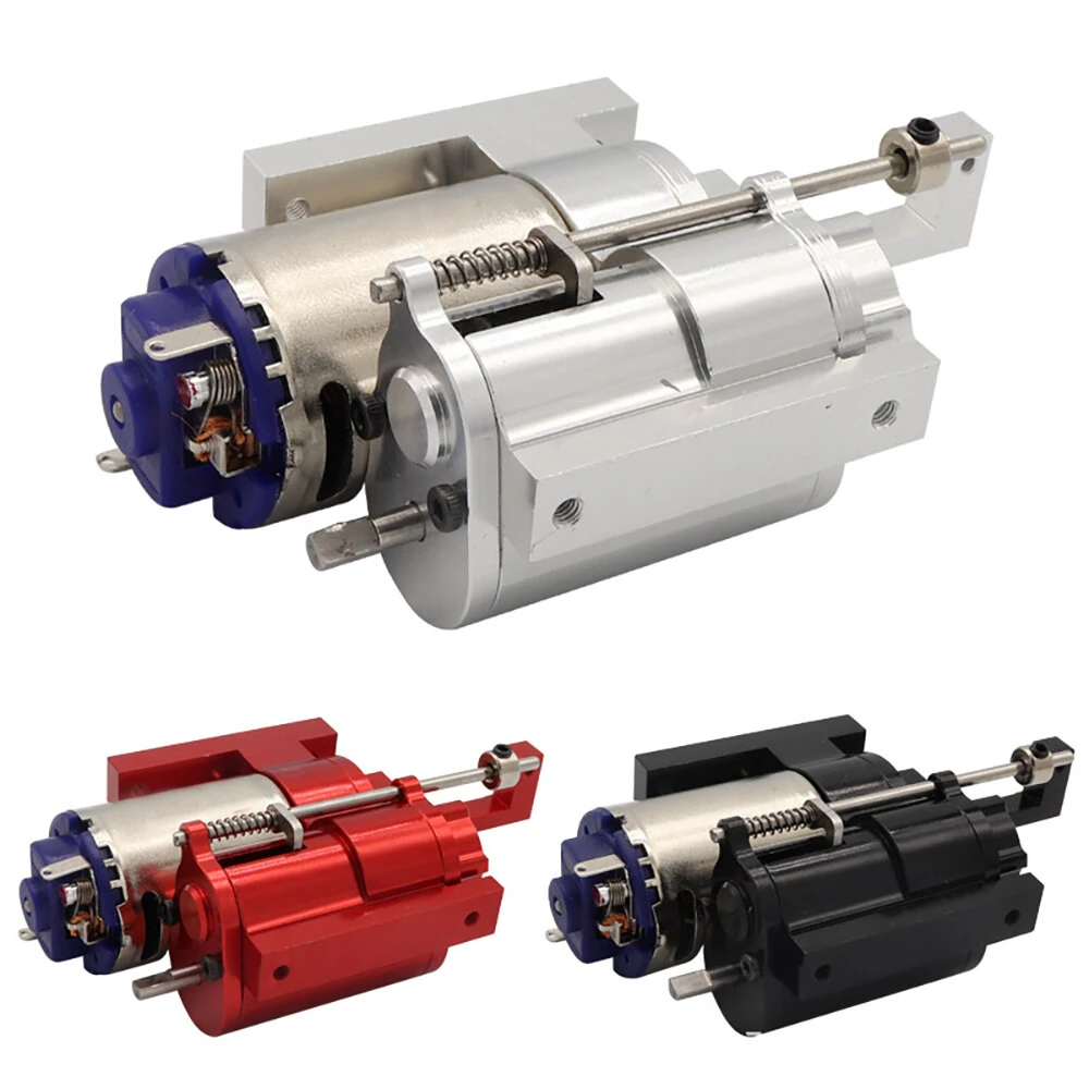 Upgraded Full Metal Two Shift 2 Speed Change Transmission Gearbox for WPL B1 B14 B24 B16 B36 C14 C24 MN D90 MN99S RC Cars Vehicles Models Parts — view 2