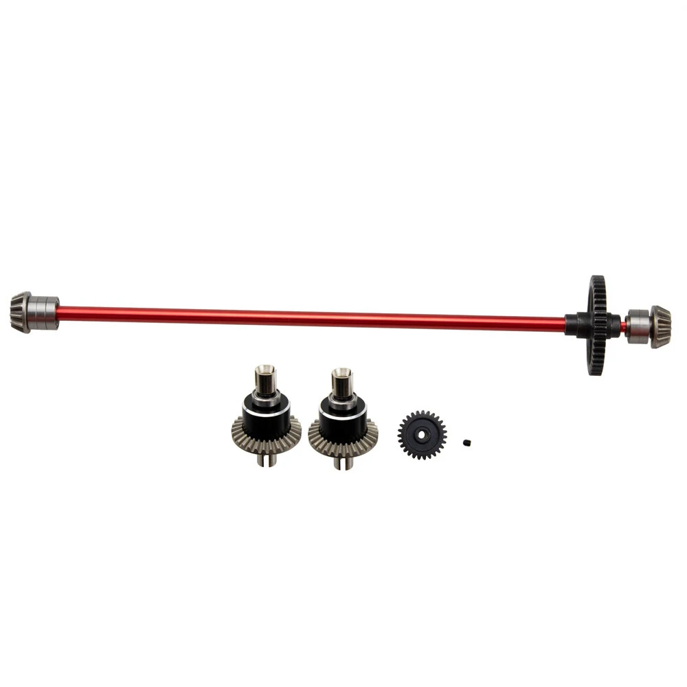 Upgraded Metal Center Drive Shaft Differential Assembly for Wltoys 124016 124017 124018 124019 1/12 RC Cars Vehicles Models Spare Parts — view 3