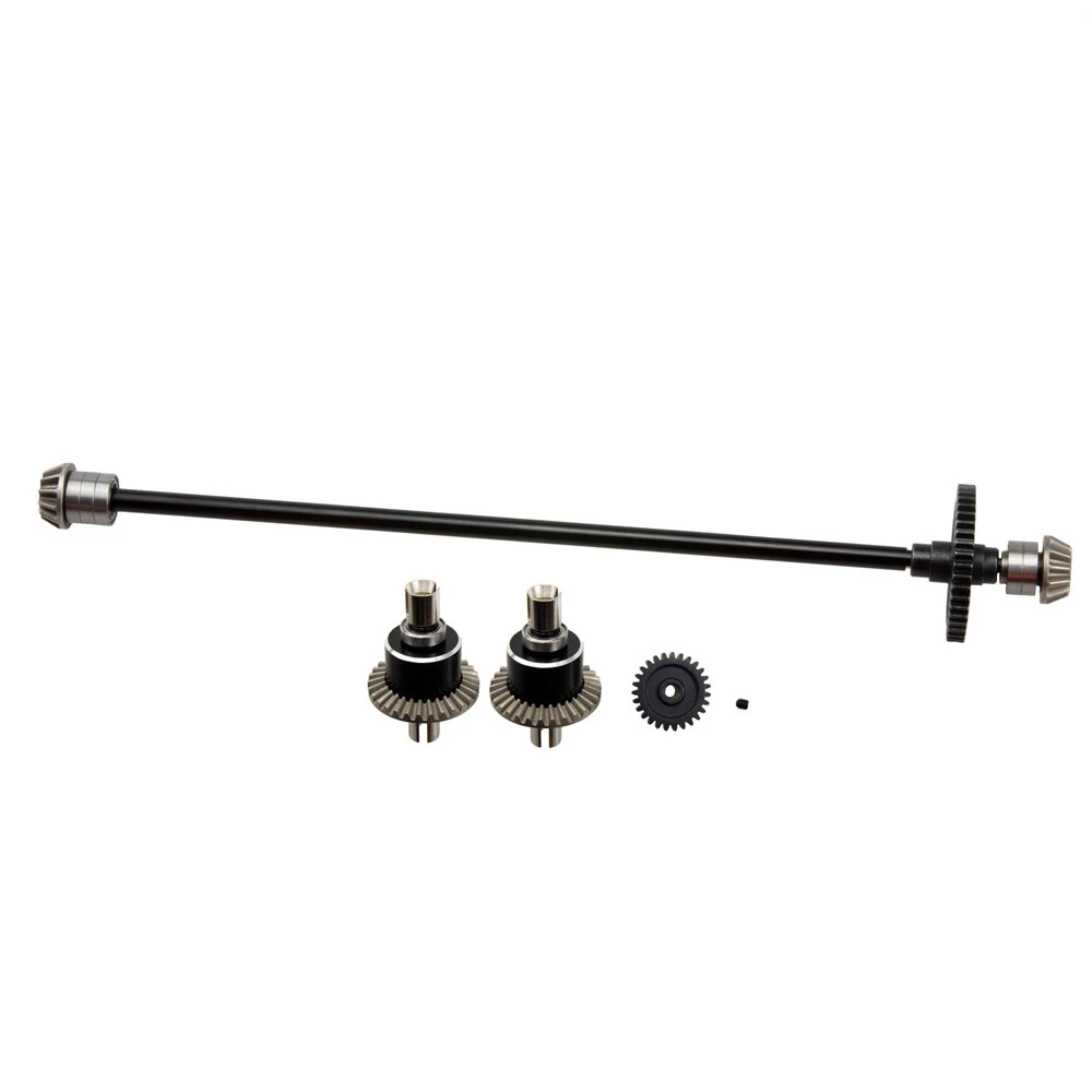 Upgraded Metal Center Drive Shaft Differential Assembly for Wltoys 124016 124017 124018 124019 1/12 RC Cars Vehicles Models Spare Parts — view 4