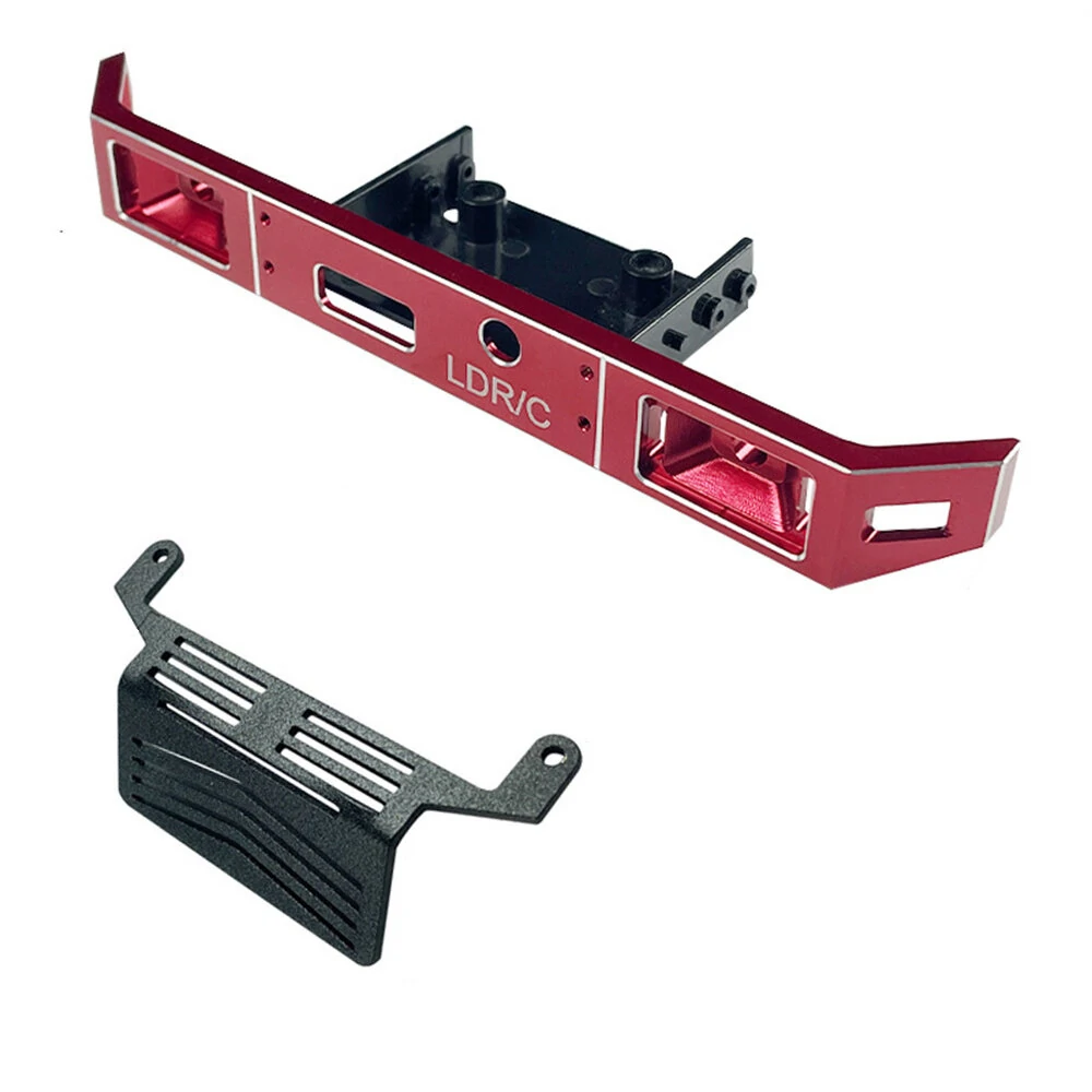 Upgraded Metal Front Bumper Protection Skid Plate for LDR/C P06 1/12 RC Car Vehicles Models Spare Parts — Pricio
