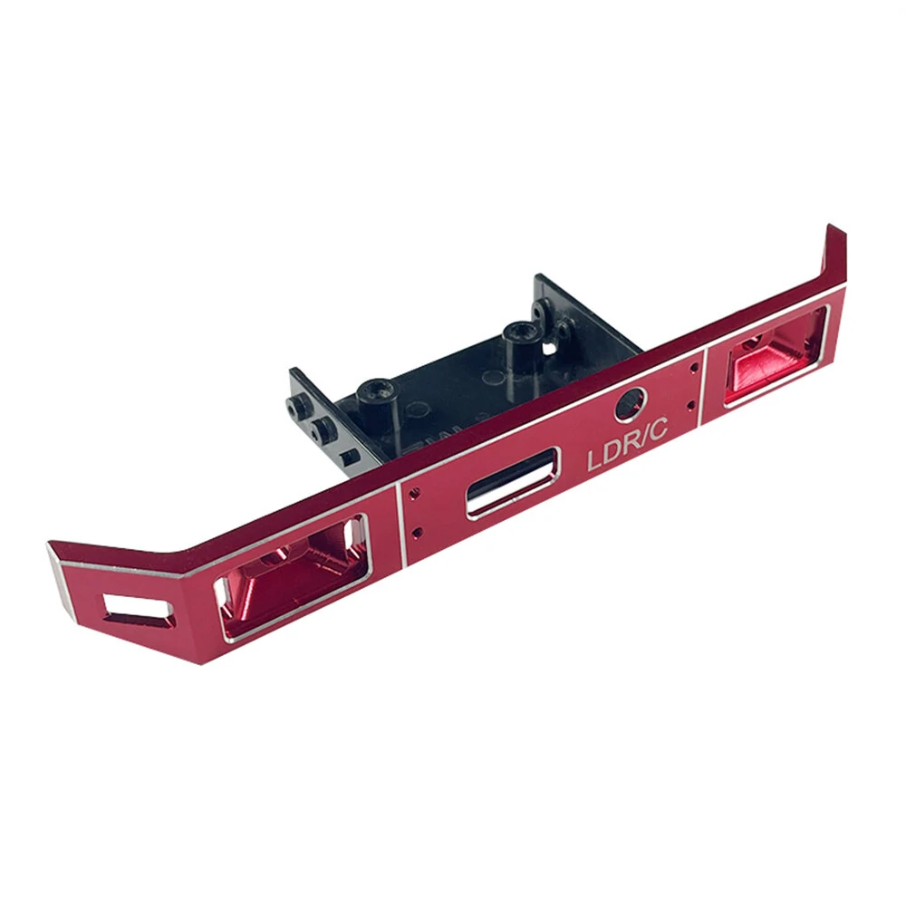 Upgraded Metal Front Bumper Protection Skid Plate for LDR/C P06 1/12 RC Car Vehicles Models Spare Parts — view 4