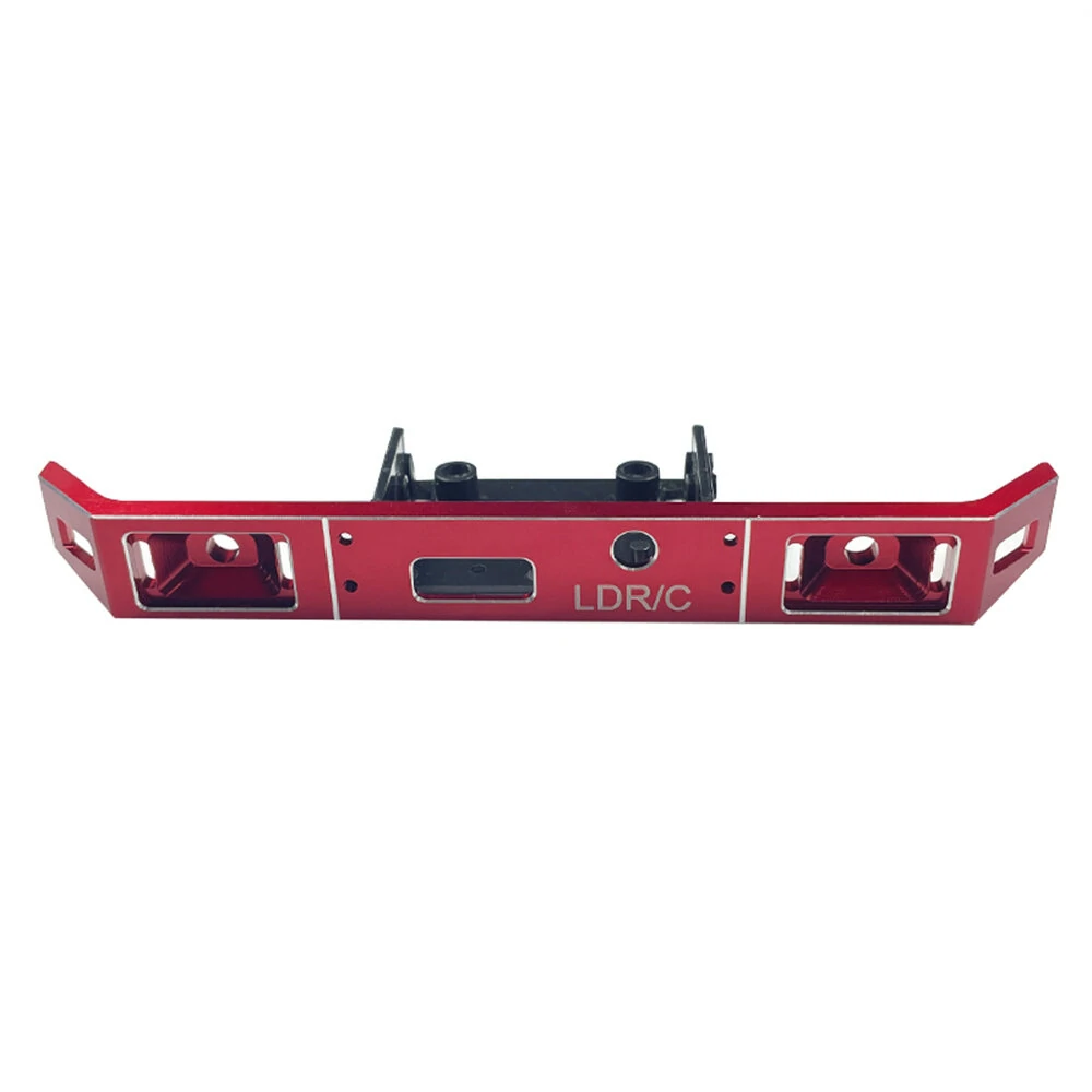 Upgraded Metal Front Bumper Protection Skid Plate for LDR/C P06 1/12 RC Car Vehicles Models Spare Parts — view 5