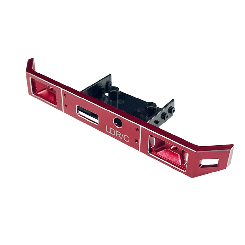 Upgraded Metal Front Bumper Protection Skid Plate for LDR/C P06 1/12 RC Car Vehicles Models Spare Parts — view 7