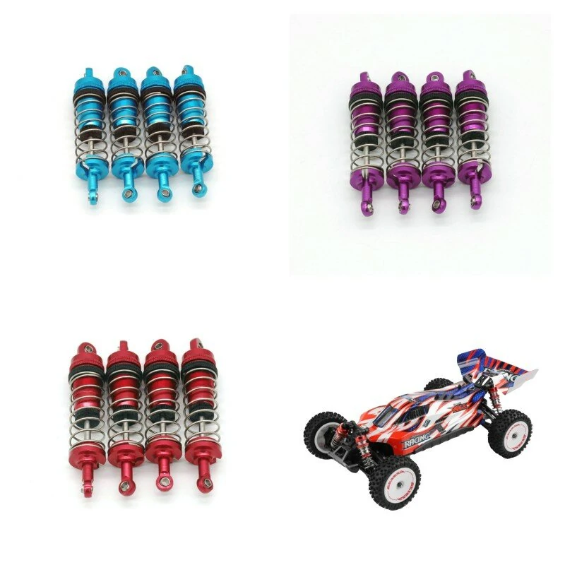 Upgraded Metal Oil Shock Absorber For Wltoys 124008 124010 144001 RC Car Parts — Pricio