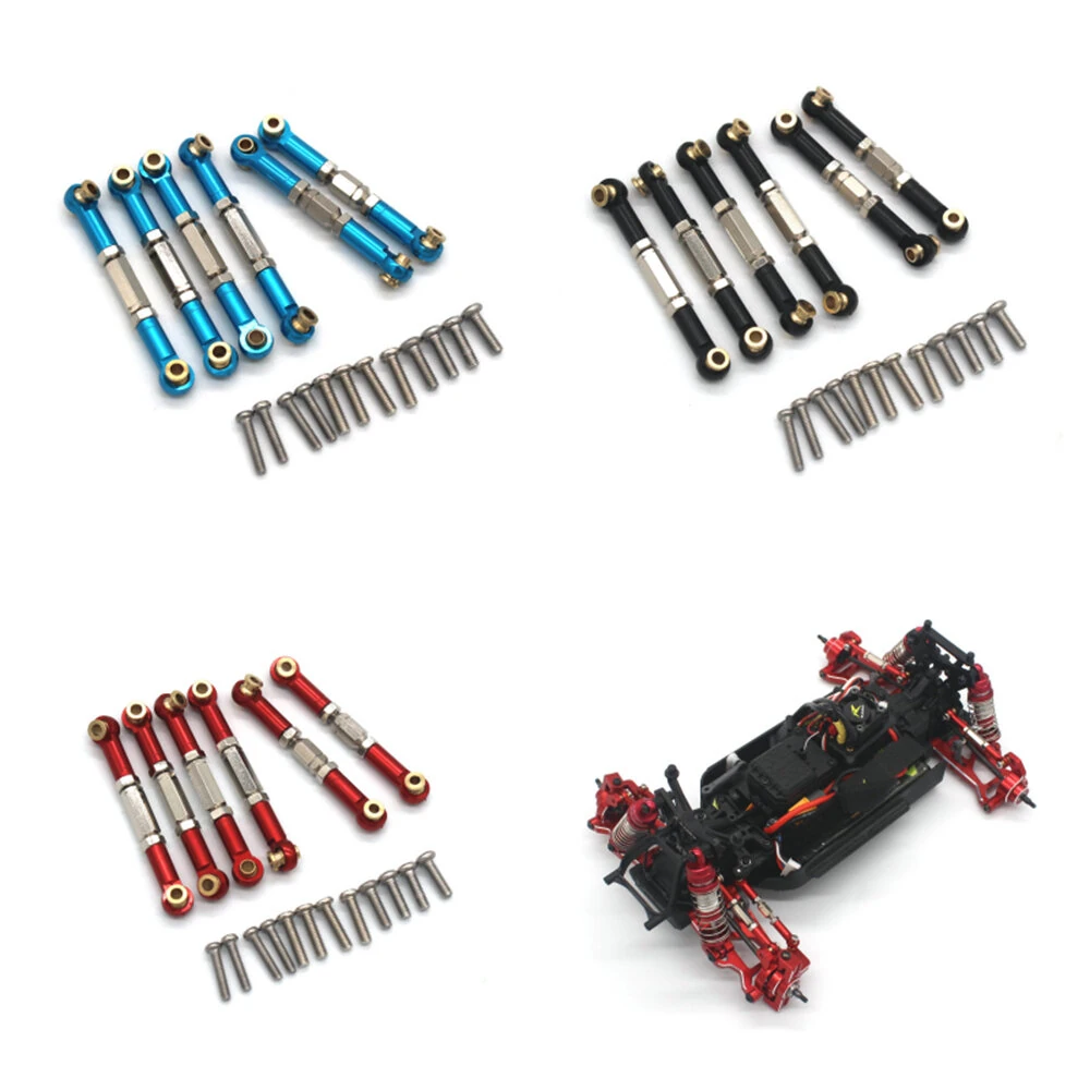 Upgraded Metal Parts Adjustable Tie Rod for Gladiator 1/14 ZD Racing MT16 BX12 X12S JIUSI MT14R PT14R RC Cars Vehicles Models Spare Parts Accessories — Pricio