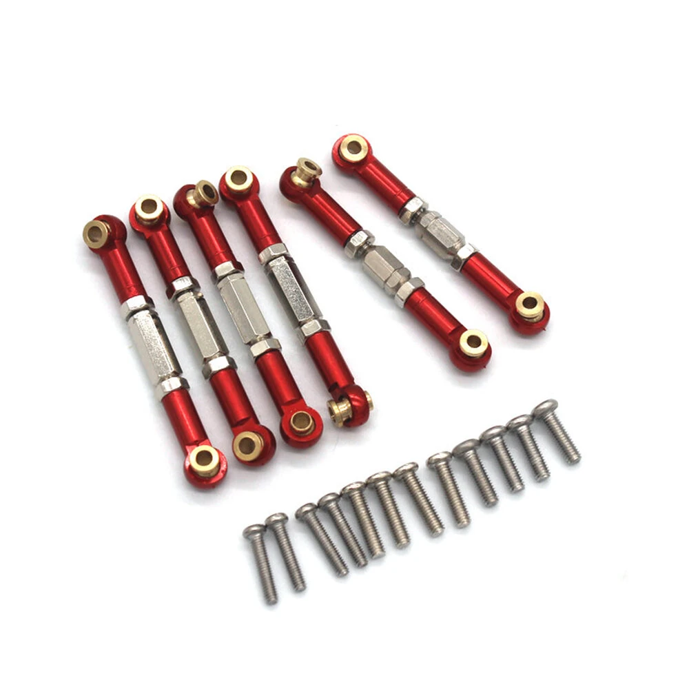 Upgraded Metal Parts Adjustable Tie Rod for Gladiator 1/14 ZD Racing MT16 BX12 X12S JIUSI MT14R PT14R RC Cars Vehicles Models Spare Parts Accessories — view 3