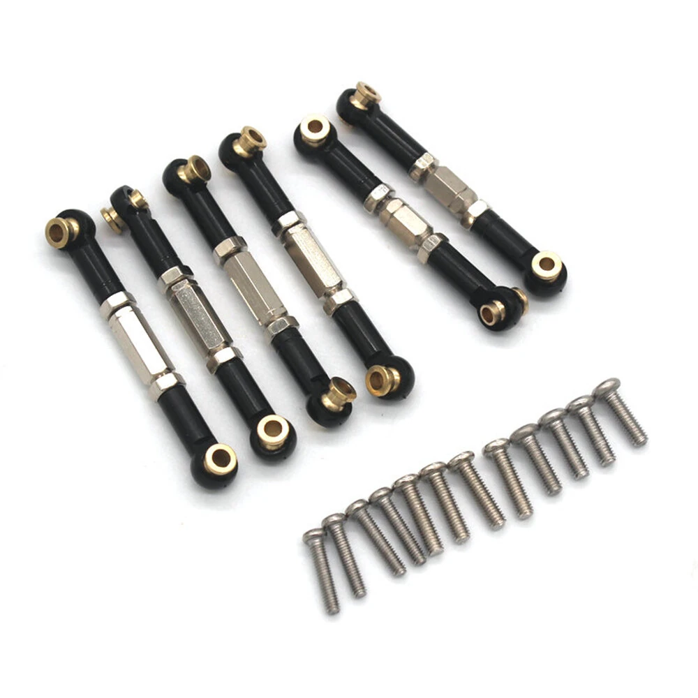 Upgraded Metal Parts Adjustable Tie Rod for Gladiator 1/14 ZD Racing MT16 BX12 X12S JIUSI MT14R PT14R RC Cars Vehicles Models Spare Parts Accessories — view 4