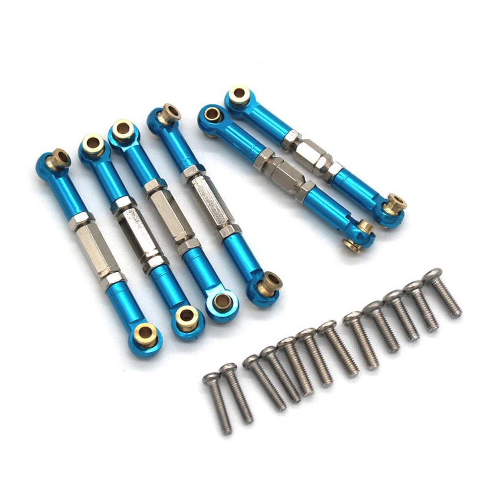 Upgraded Metal Parts Adjustable Tie Rod for Gladiator 1/14 ZD Racing MT16 BX12 X12S JIUSI MT14R PT14R RC Cars Vehicles Models Spare Parts Accessories — view 5