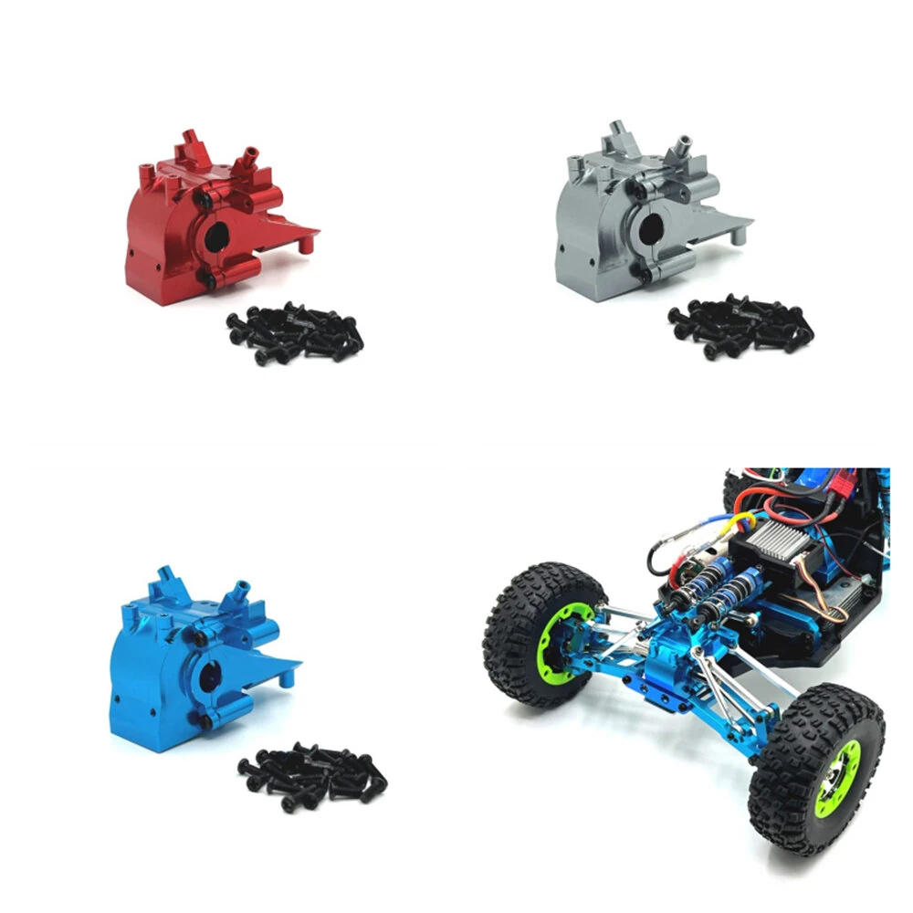 Upgraded Metal Parts Front Gearbox Kit for Wltoys 1/12 124006 12423 12427 12428 12429 RC Car Vehicle Models Accessories Parts — Pricio