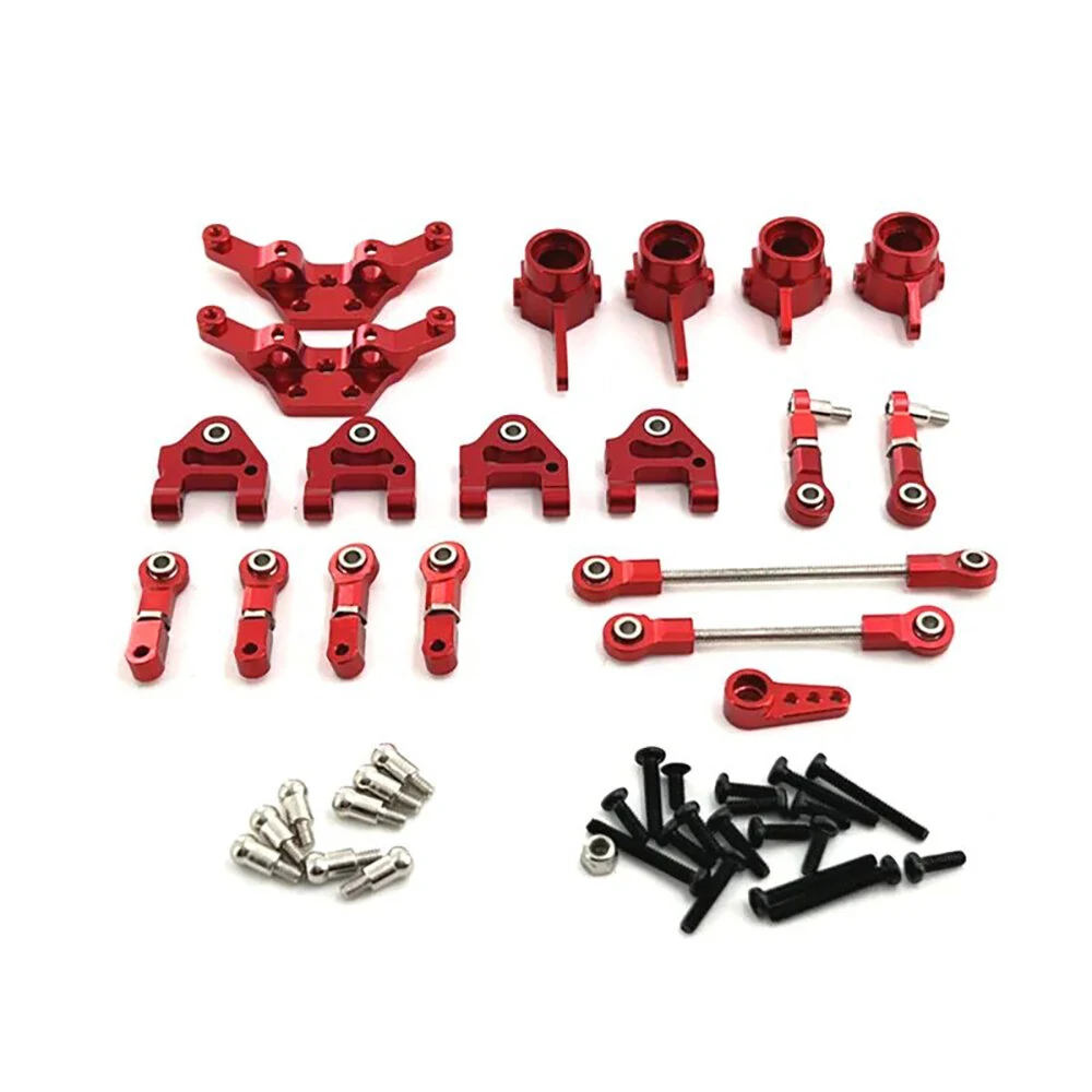 Upgraded Metal Parts Kit for Wltoys 284161 284131 284010 284131 K989 k979 K969 P929 P939 1/28 RC Cars Vehicles Models Accessories Set — view 2