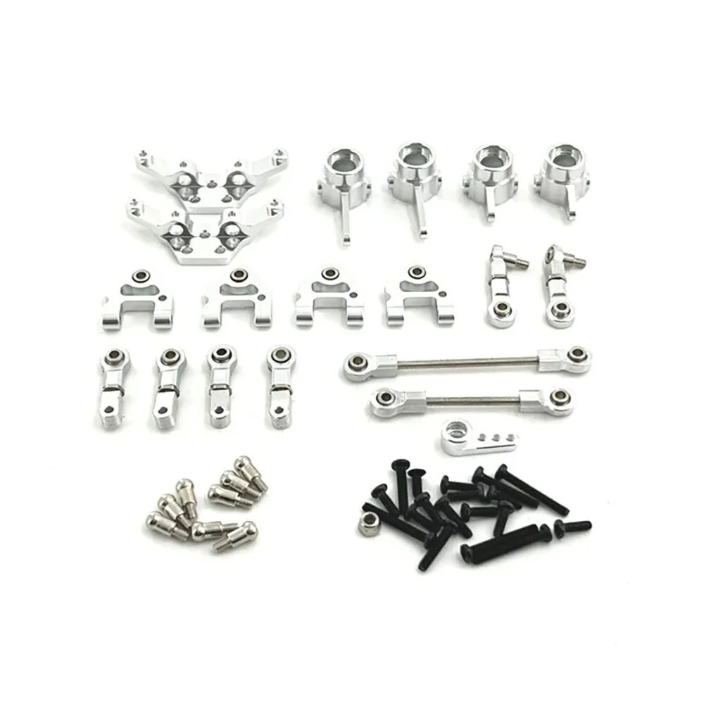 Upgraded Metal Parts Kit for Wltoys 284161 284131 284010 284131 K989 k979 K969 P929 P939 1/28 RC Cars Vehicles Models Accessories Set — view 3
