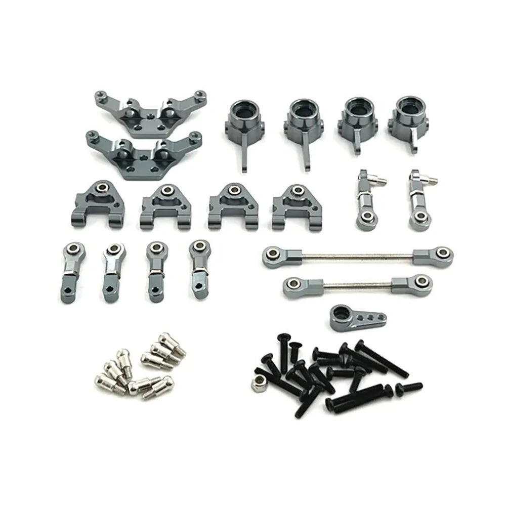 Upgraded Metal Parts Kit for Wltoys 284161 284131 284010 284131 K989 k979 K969 P929 P939 1/28 RC Cars Vehicles Models Accessories Set — view 4