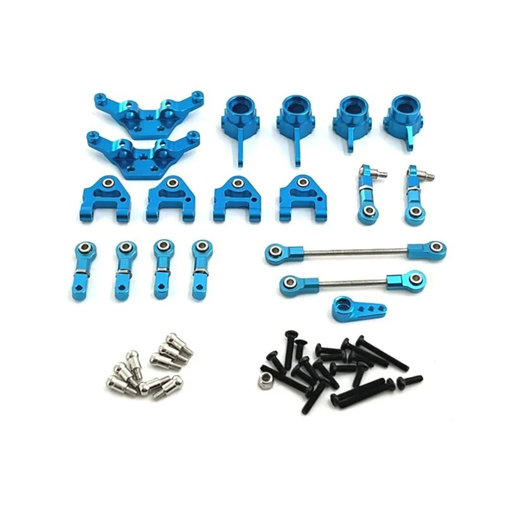 Upgraded Metal Parts Kit for Wltoys 284161 284131 284010 284131 K989 k979 K969 P929 P939 1/28 RC Cars Vehicles Models Accessories Set — view 5