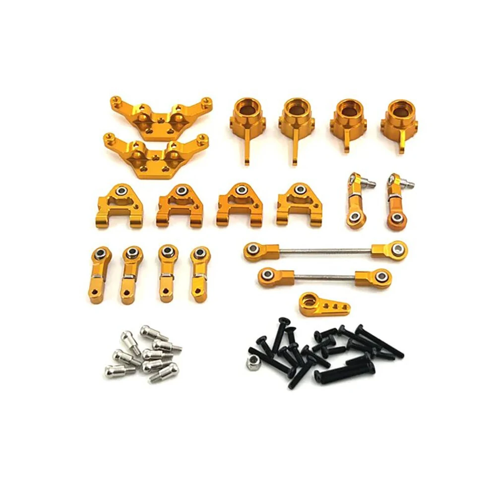 Upgraded Metal Parts Kit for Wltoys 284161 284131 284010 284131 K989 k979 K969 P929 P939 1/28 RC Cars Vehicles Models Accessories Set — view 6