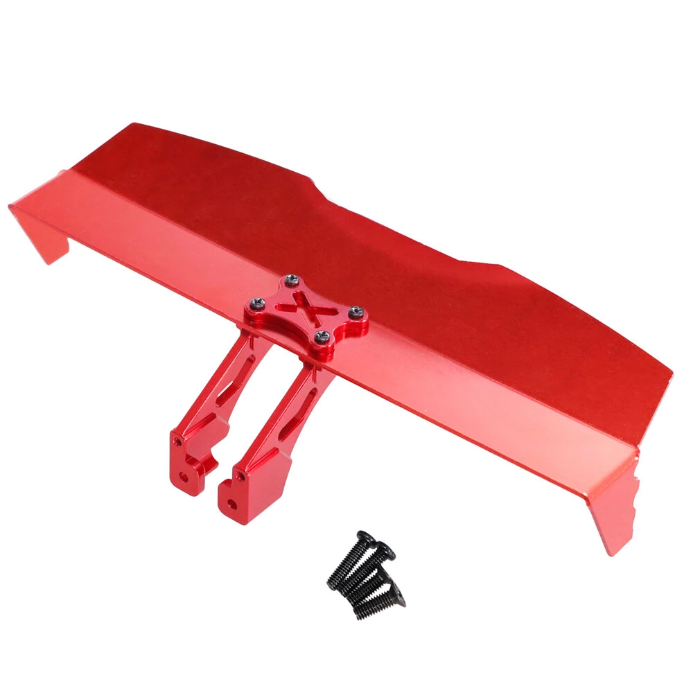 Upgraded Metal Tail Wing for Wltoys 124019 144001 1/12 1/14 RC Cars Vehicles Models Spare Parts Accessories — Pricio