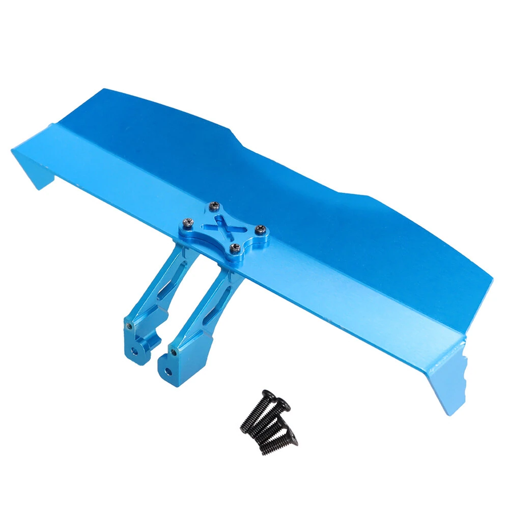 Upgraded Metal Tail Wing for Wltoys 124019 144001 1/12 1/14 RC Cars Vehicles Models Spare Parts Accessories — view 4