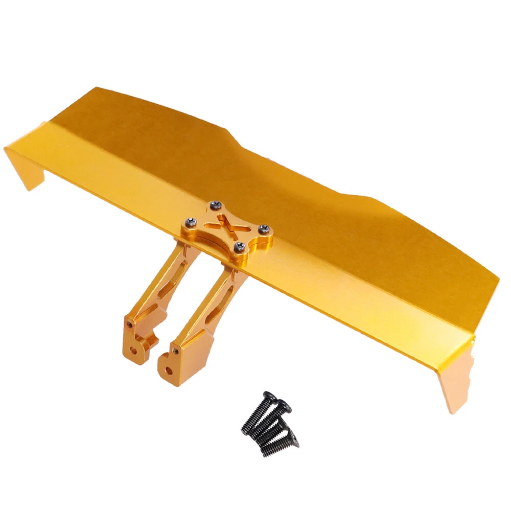 Upgraded Metal Tail Wing for Wltoys 124019 144001 1/12 1/14 RC Cars Vehicles Models Spare Parts Accessories — view 6