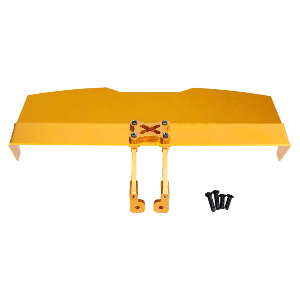 Upgraded Metal Tail Wing for Wltoys 124019 144001 1/12 1/14 RC Cars Vehicles Models Spare Parts Accessories — view 7
