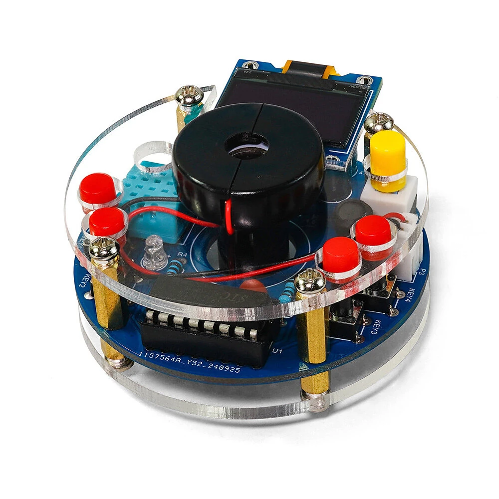 USB 5V Humidifier DIY Kit Real-Time Temp and Humidity Display OLED Screen Timer Function Portable Compact Design — view 2
