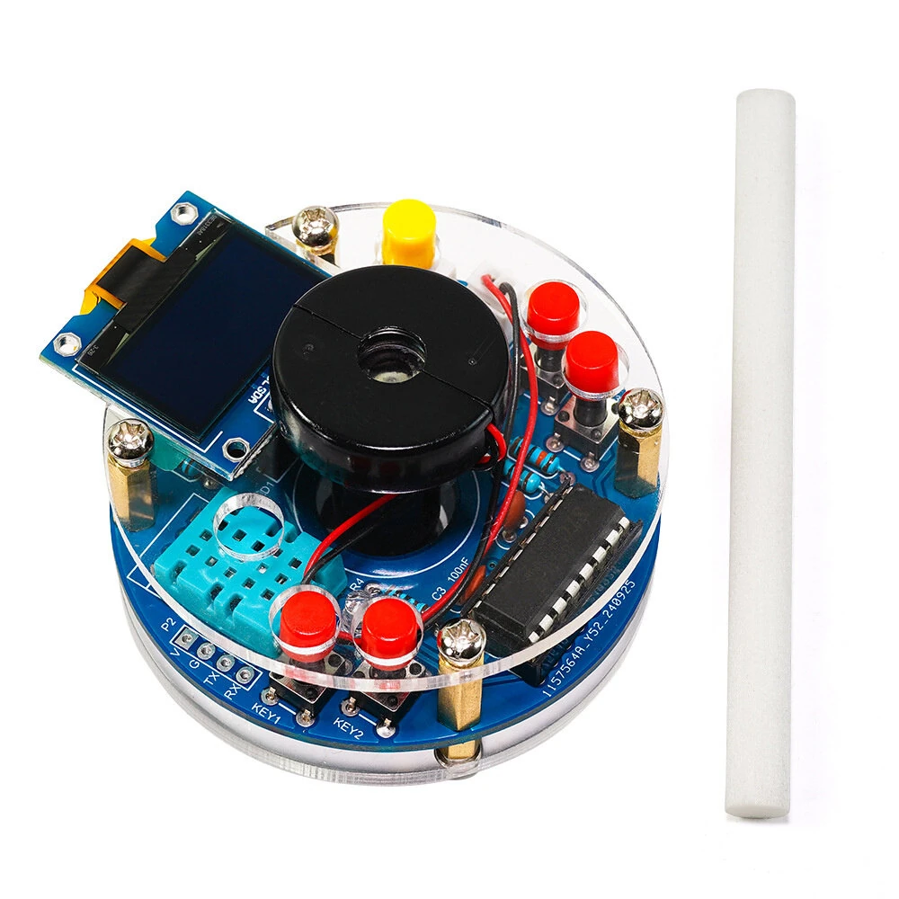 USB 5V Humidifier DIY Kit Real-Time Temp and Humidity Display OLED Screen Timer Function Portable Compact Design — view 3