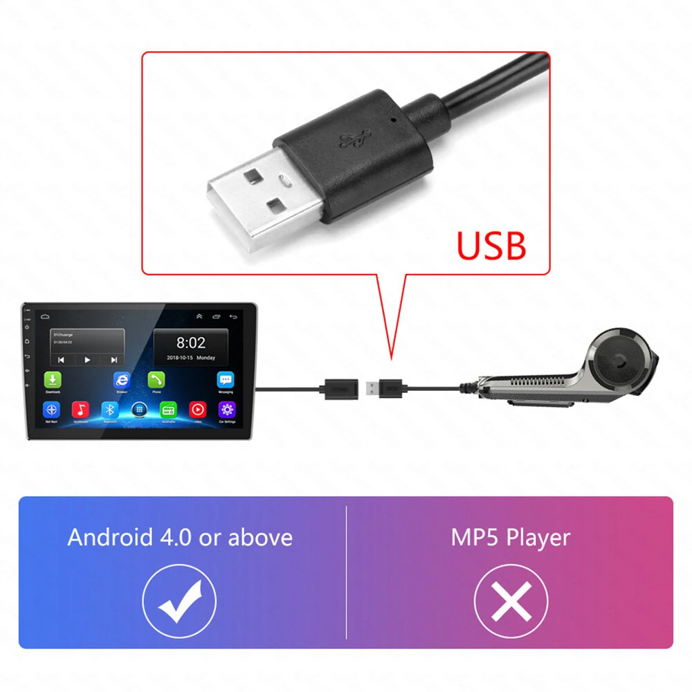 USB Car DVR Dash Cam Android ADAS LDWS FCWS Voice Alarm Warning Wide Angle Video Loop Recording Floating Display G-Shock For DVD Android Player Navigation Unit Auto Audio — view 5