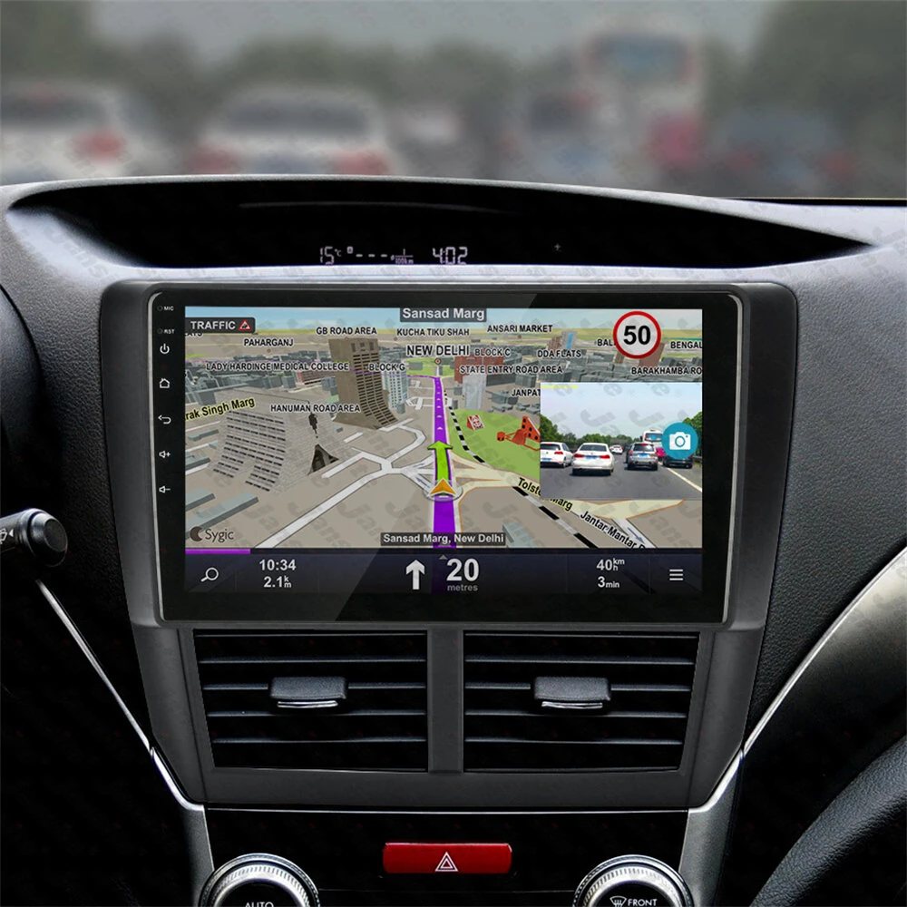 USB Car DVR Dash Cam Android ADAS LDWS FCWS Voice Alarm Warning Wide Angle Video Loop Recording Floating Display G-Shock For DVD Android Player Navigation Unit Auto Audio — view 8