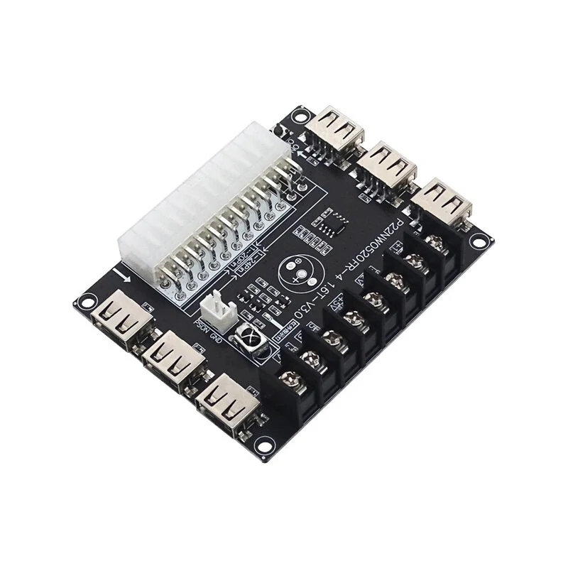 USB Charging Desktop Computer Chassis Power Supply ATX Adapter Board Take-off Plate with Infrared Detecting — view 3