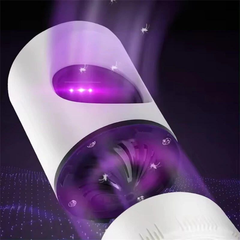 USB Electric Mosquito Killer Lamp LED Light Effective Physical Insect Trap Silent Operation Ideal for Bedroom Office Outdoor Use — view 5