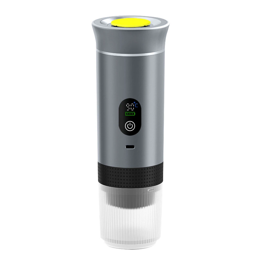 USB Intelligent Digital Display American Italian Capsule Extraction Coffee Machine Outdoor Portable Espresso Coffee Machine for Car Home Travel — view 3